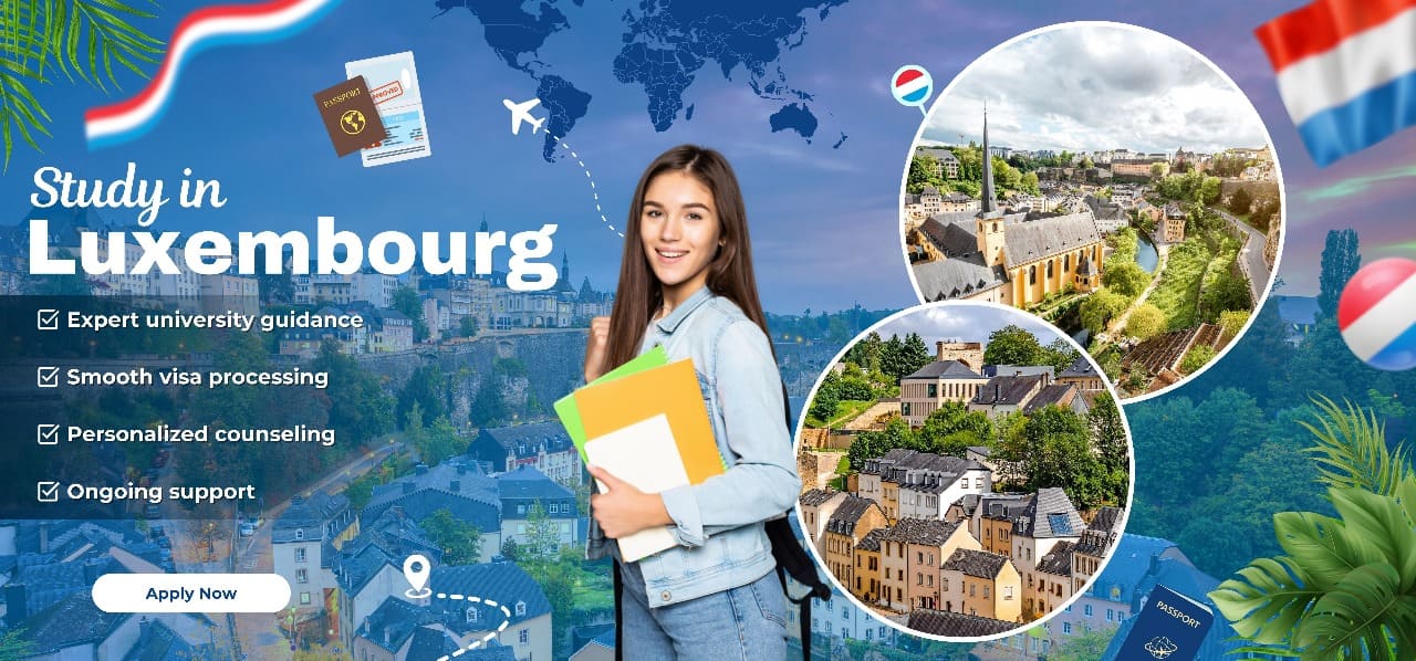 Study in Luxembourg consultants in Delhi