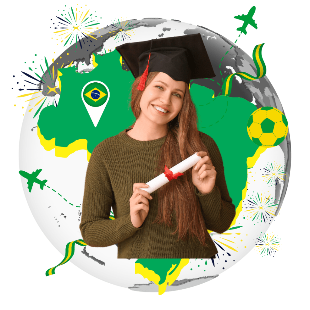 Brazil Study Visa Agent In Delhi