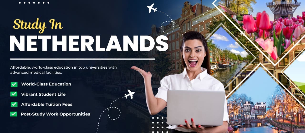 Netherlands Study Visa Consultants in Patel Nager, Delhi