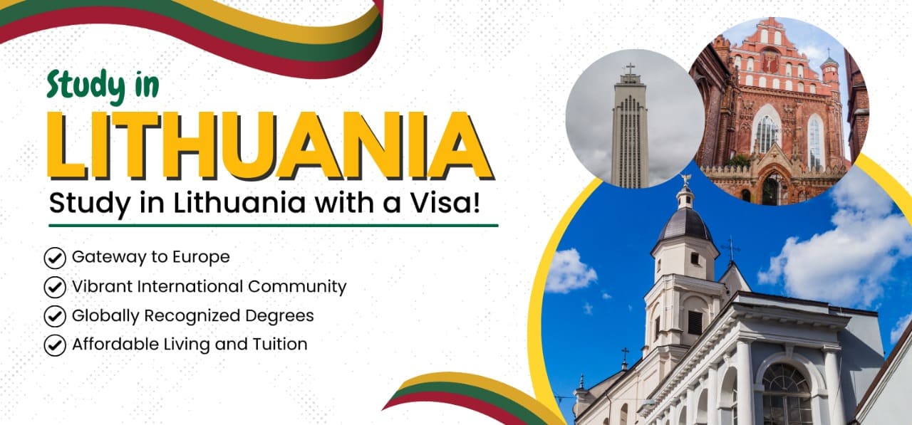 Lithuania study visa consultants in Delhi