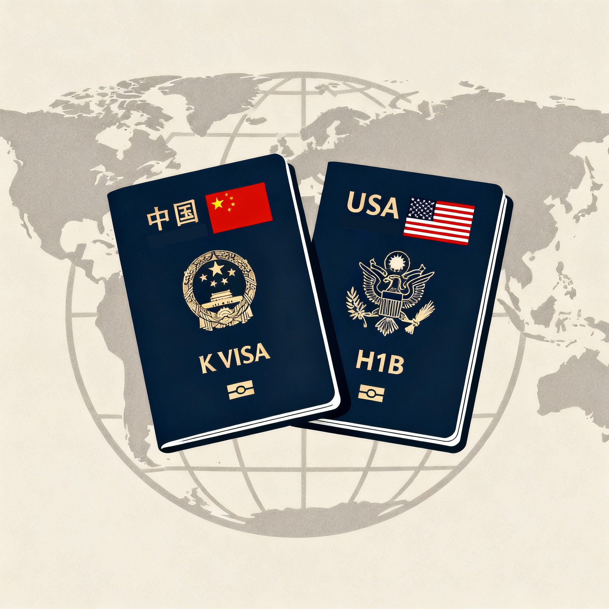 China’s K Visa vs USA H1B
