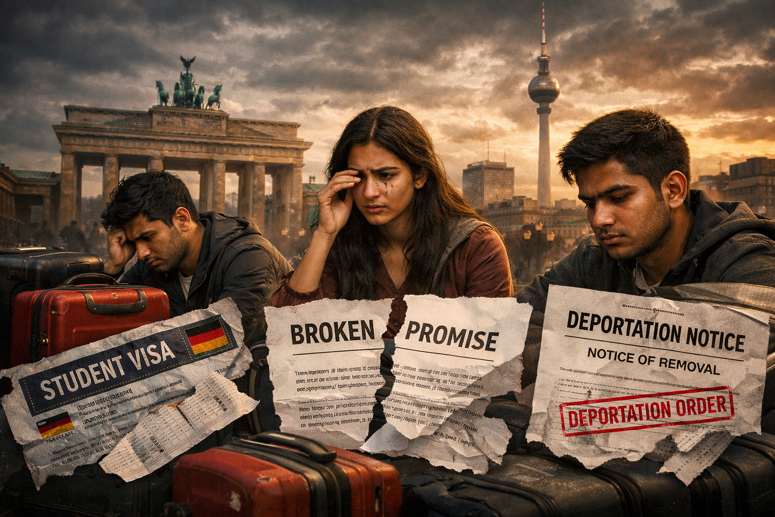 Broken Promises Leave Indian Students in Berlin Facing Deportation Instead of Degrees