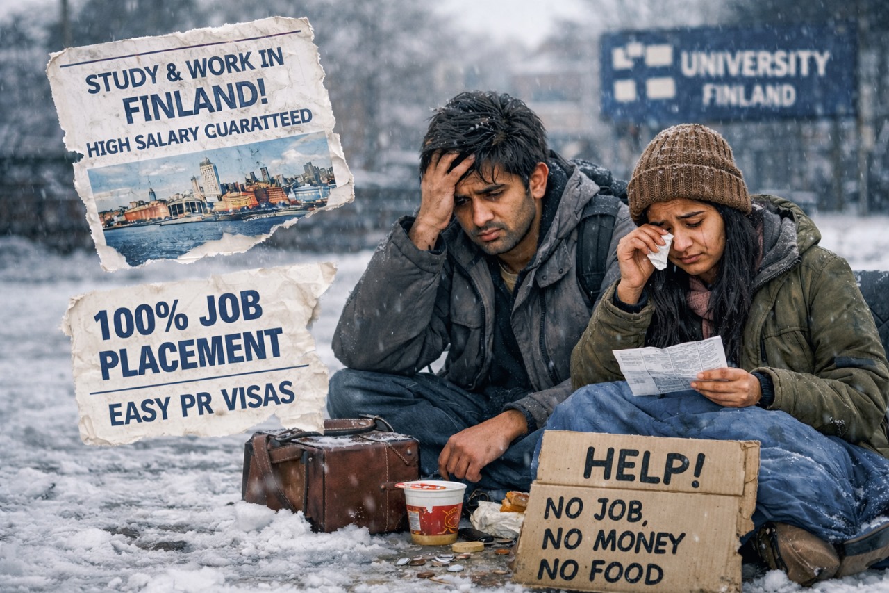 Foreign Students Misled by Recruitment Agents, Ending Up in Poverty