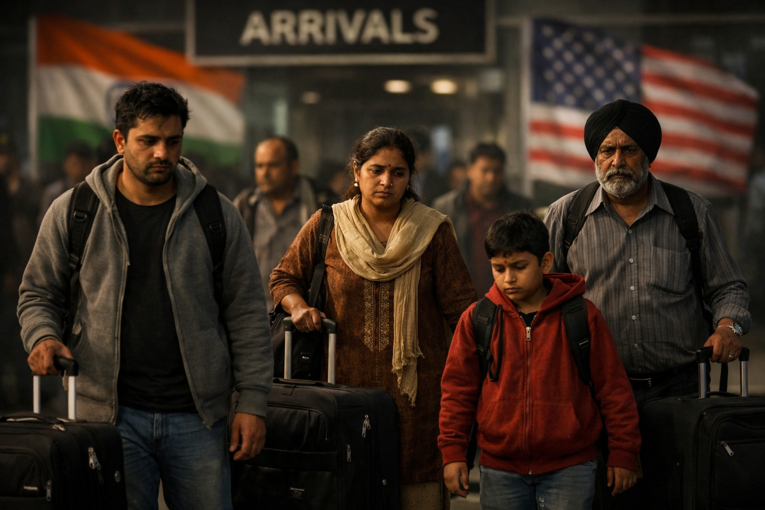 Over 3,200 Indians Deported from the US in 2025