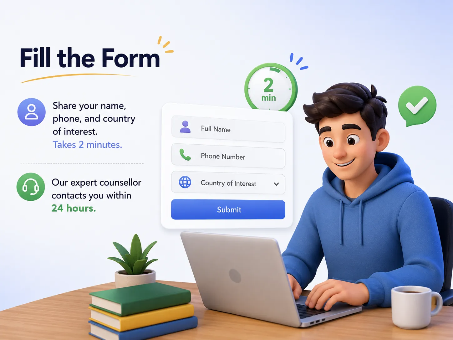 Fill the form
