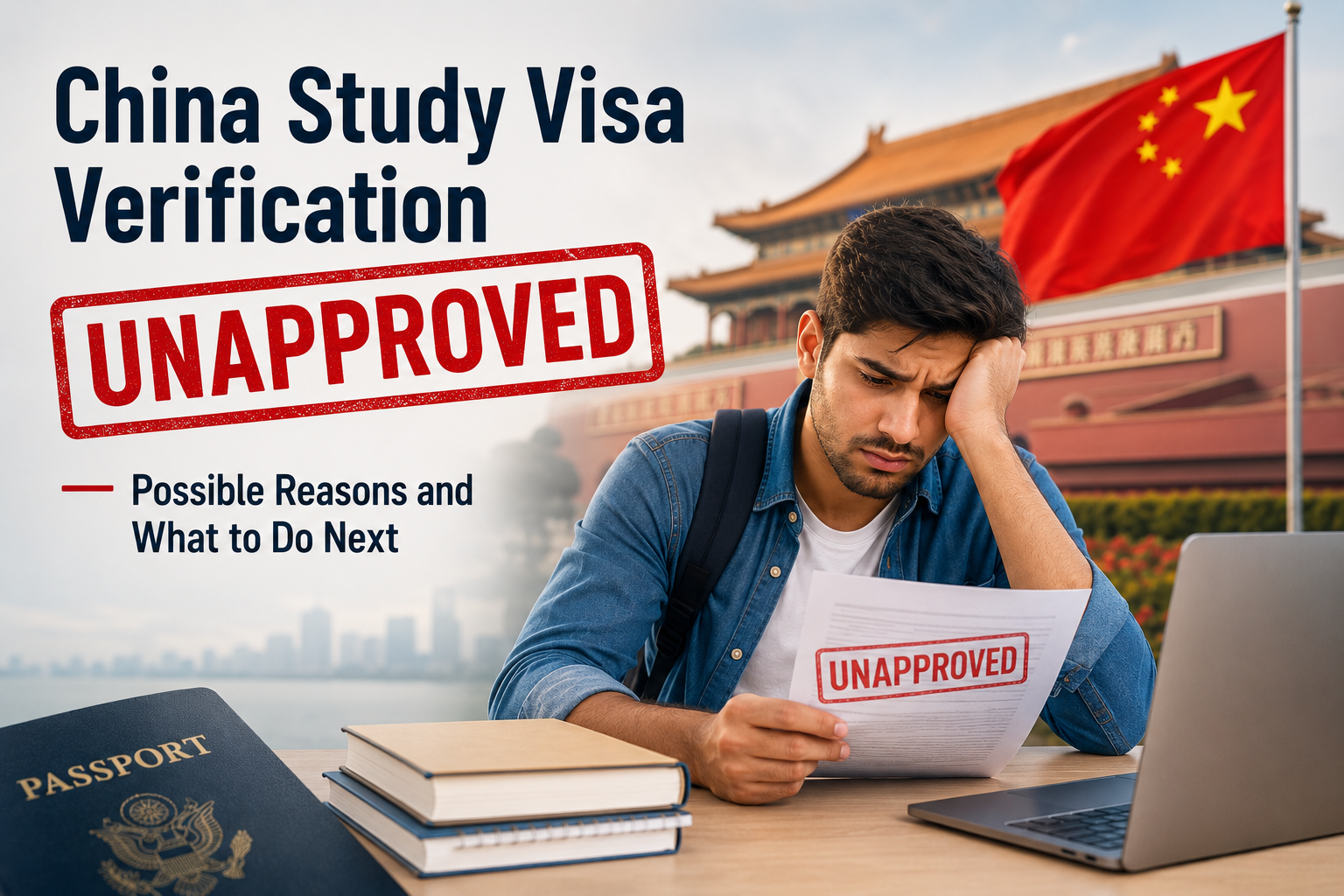 China Study Visa Verification Unapproved: Possible Reasons and What to Do Next