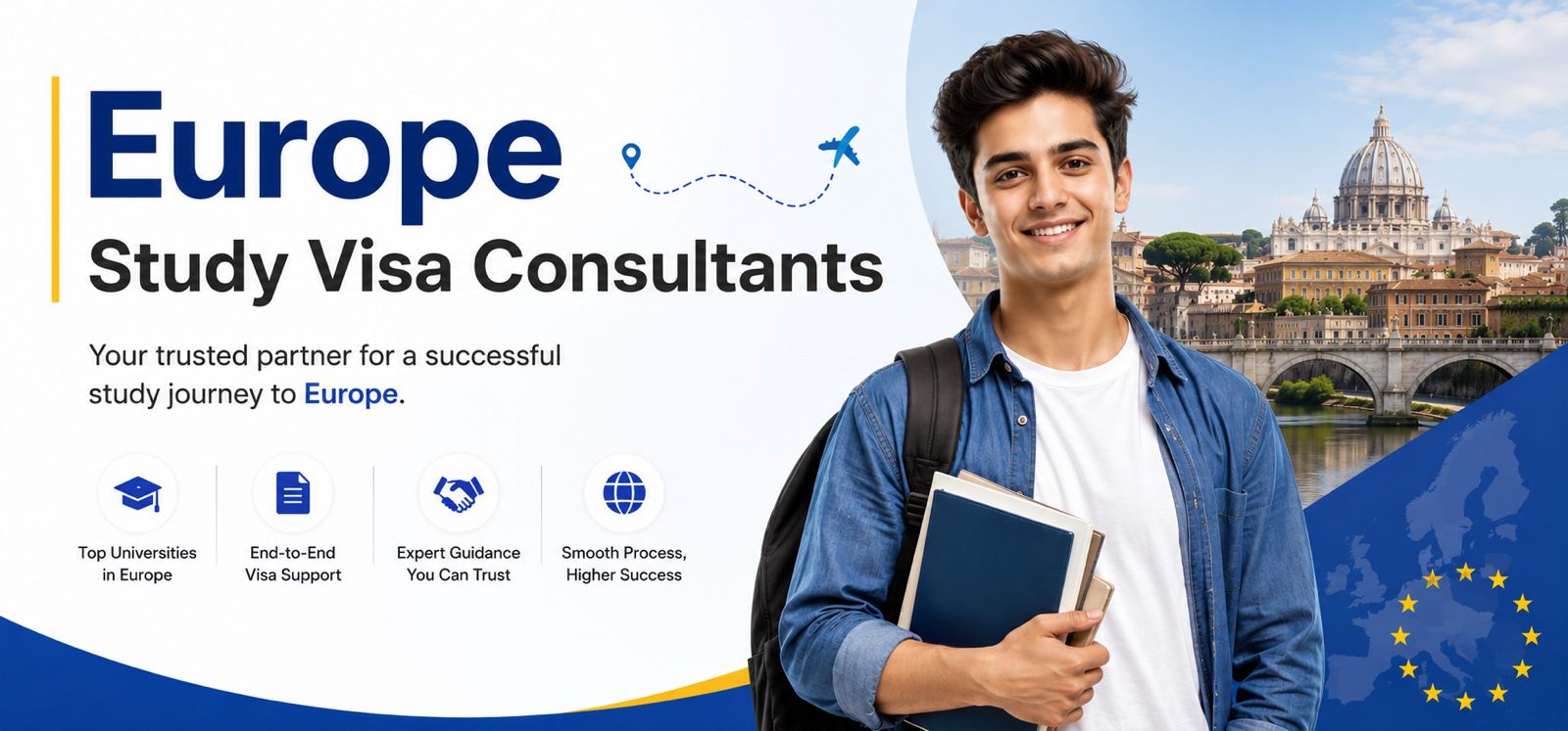 Europe Study Visa Consultants in Karnal