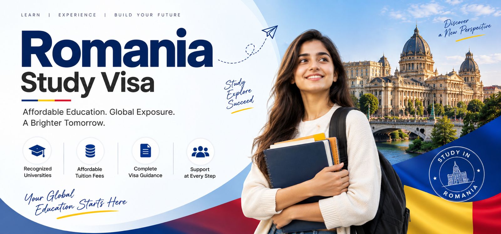 Romania Study Visa Consultants in Karnal