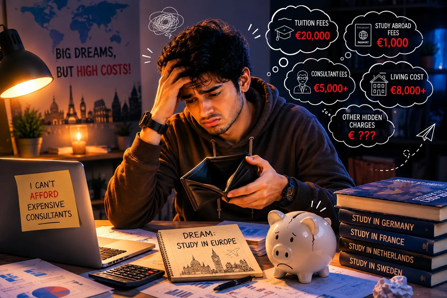 Student worried about fees