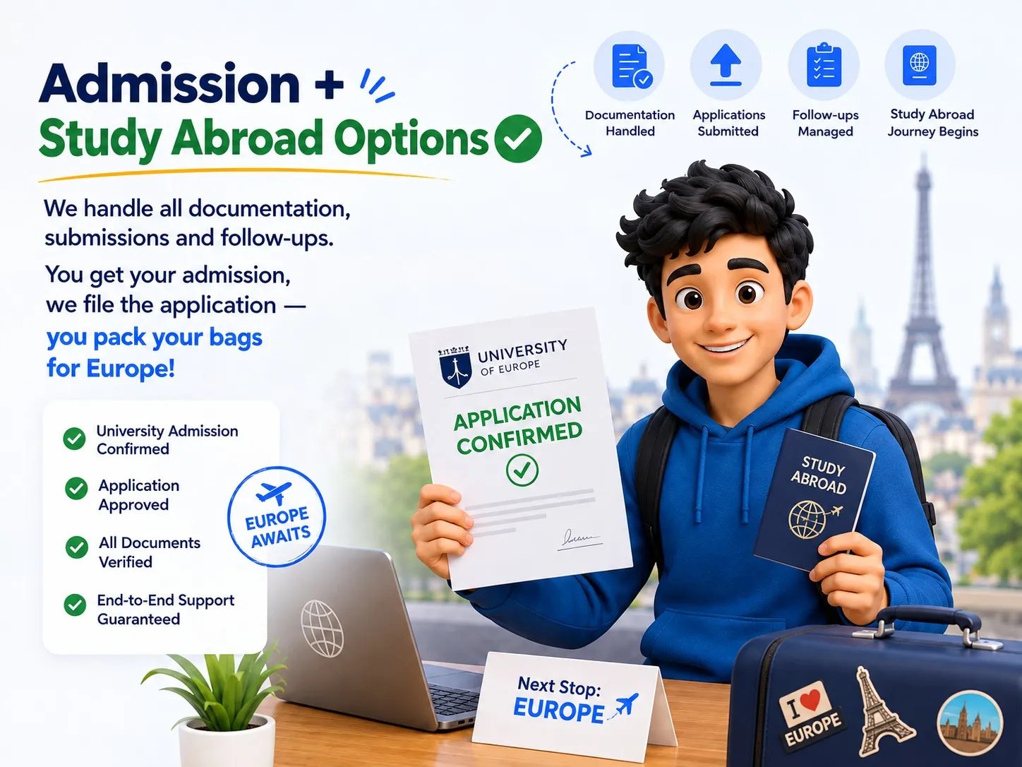 Visa approved student
